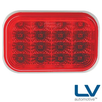 LED Stop / Tail Lamp Insert - Red